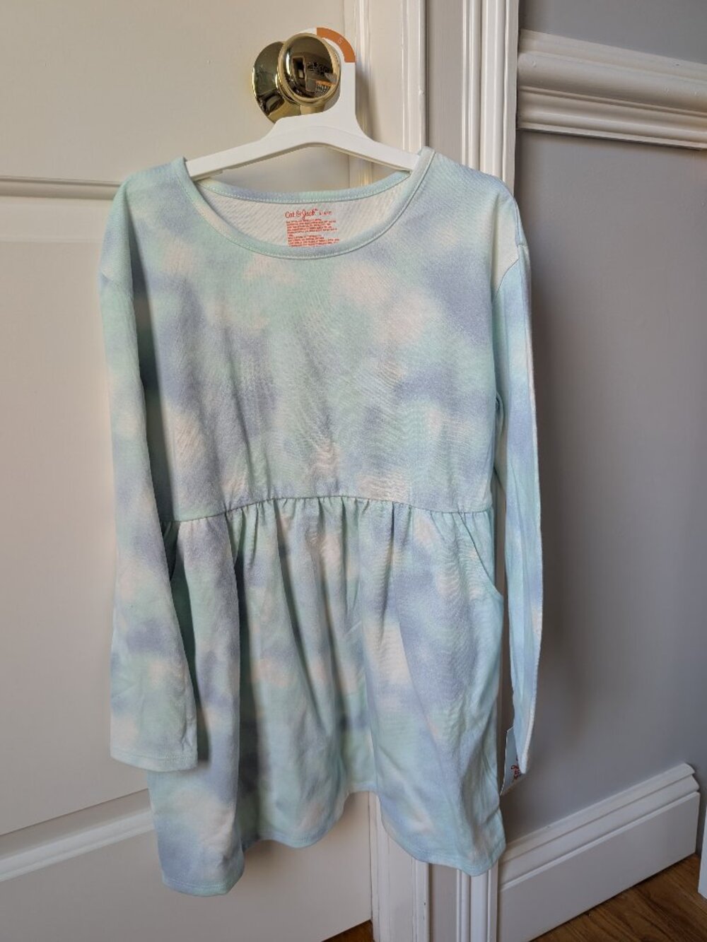 Cat & Jack Girls Long Sleeve Dress (Size S)